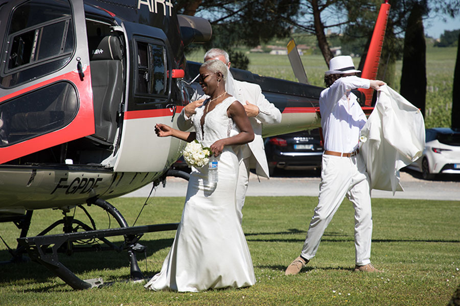 Un mariage spectaculaire près de Libourne