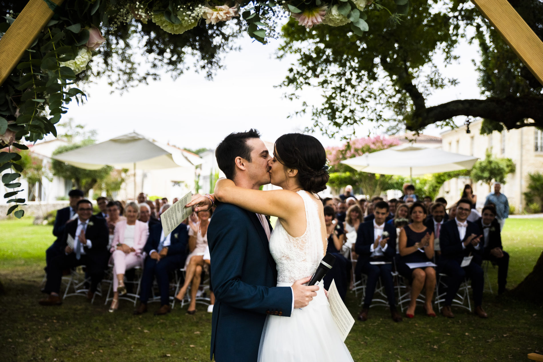 Retour sur la cérémonie de mariage d'Emilie & Adrian