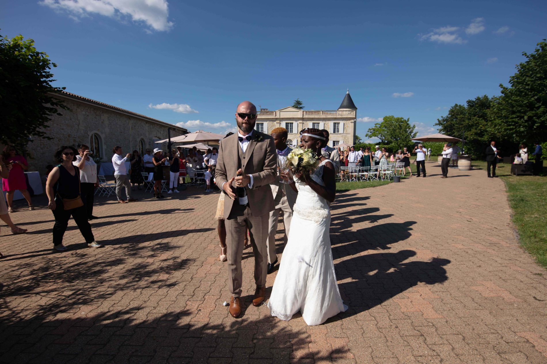 Mariage sandrine et matthieu au château Lafitte Laguens