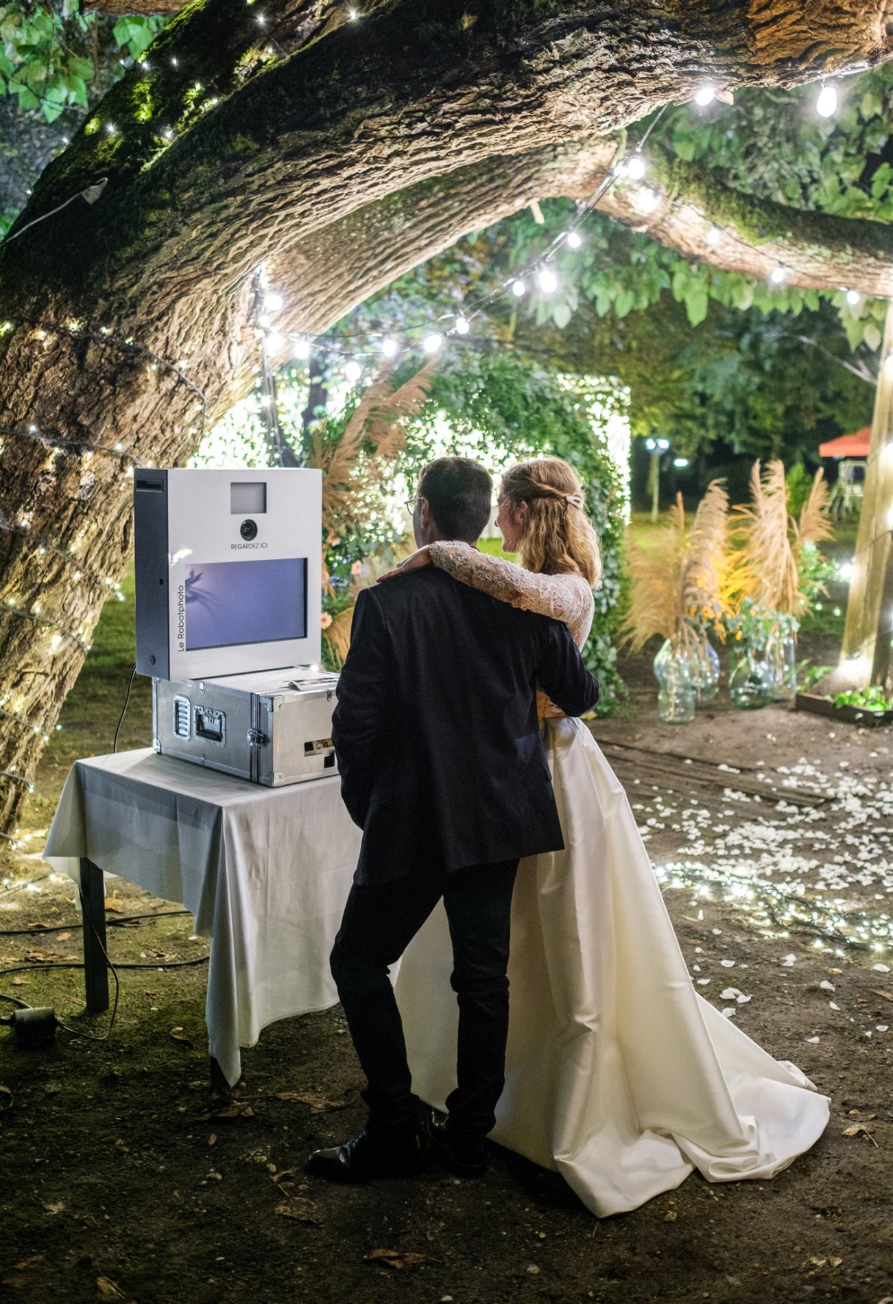 borne selfie mariage photo