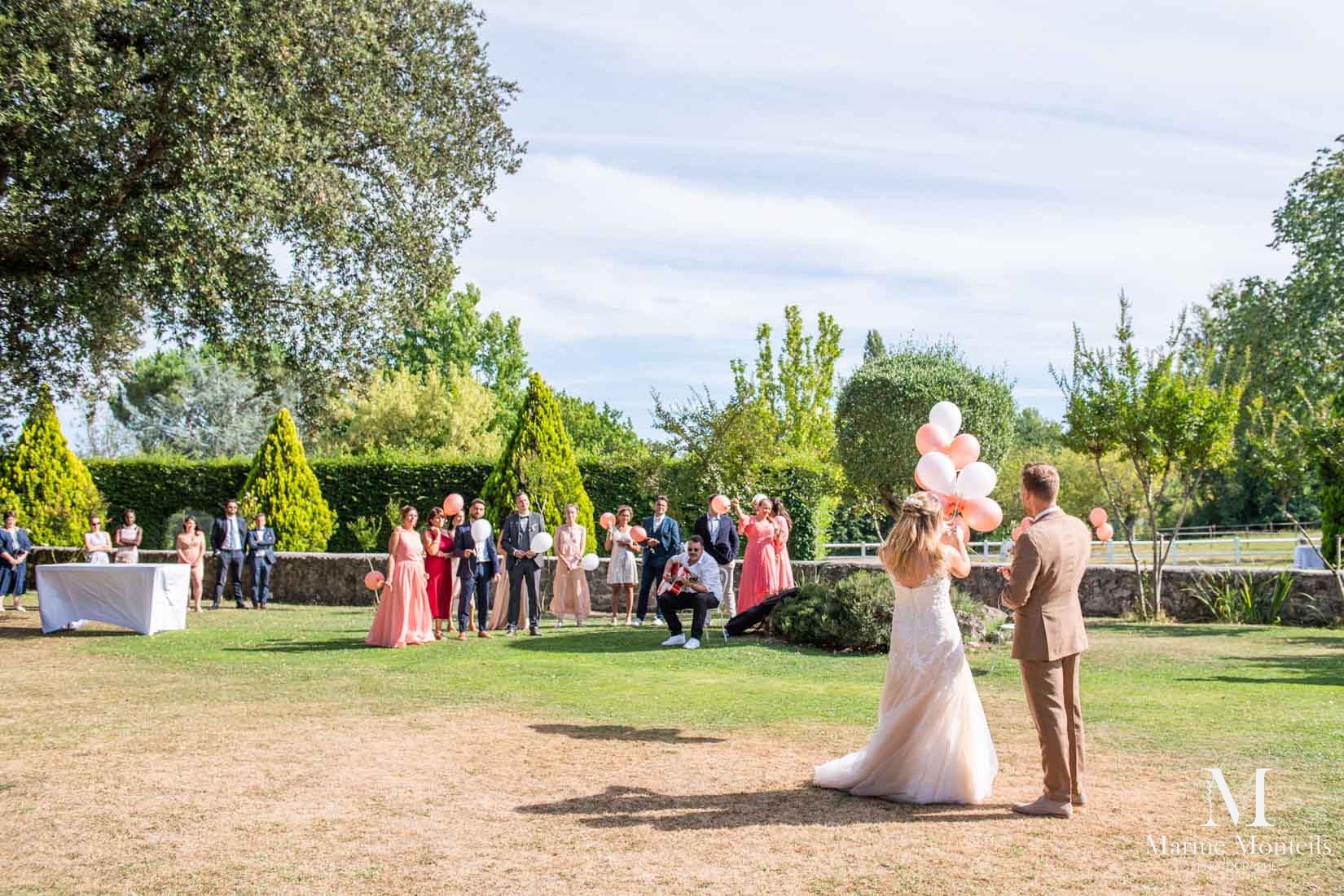 rituel ballons et voeux mariage