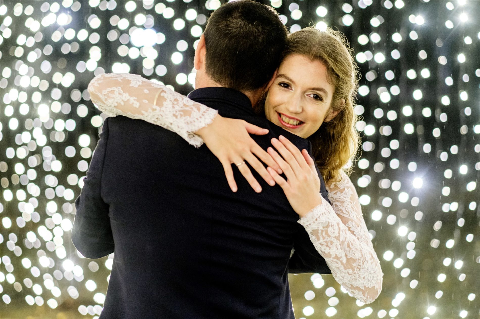 mariée et son papa